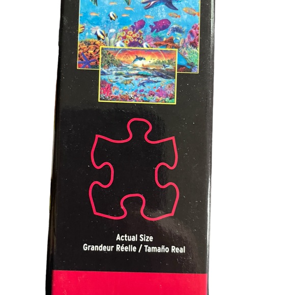 500 piece Buffalo Brand jigsaw puzzle Amazing Nature Tropical Paradise - Picture 5 of 6